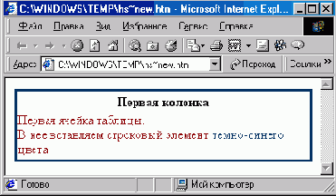 Цвет текста